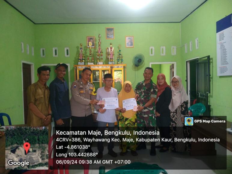 Pembagian BLT-DD Way Hawang
