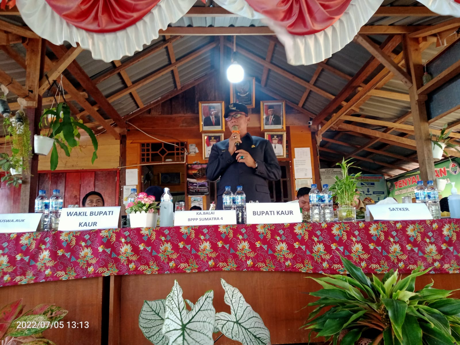 Sambutan Bupati Kaur 