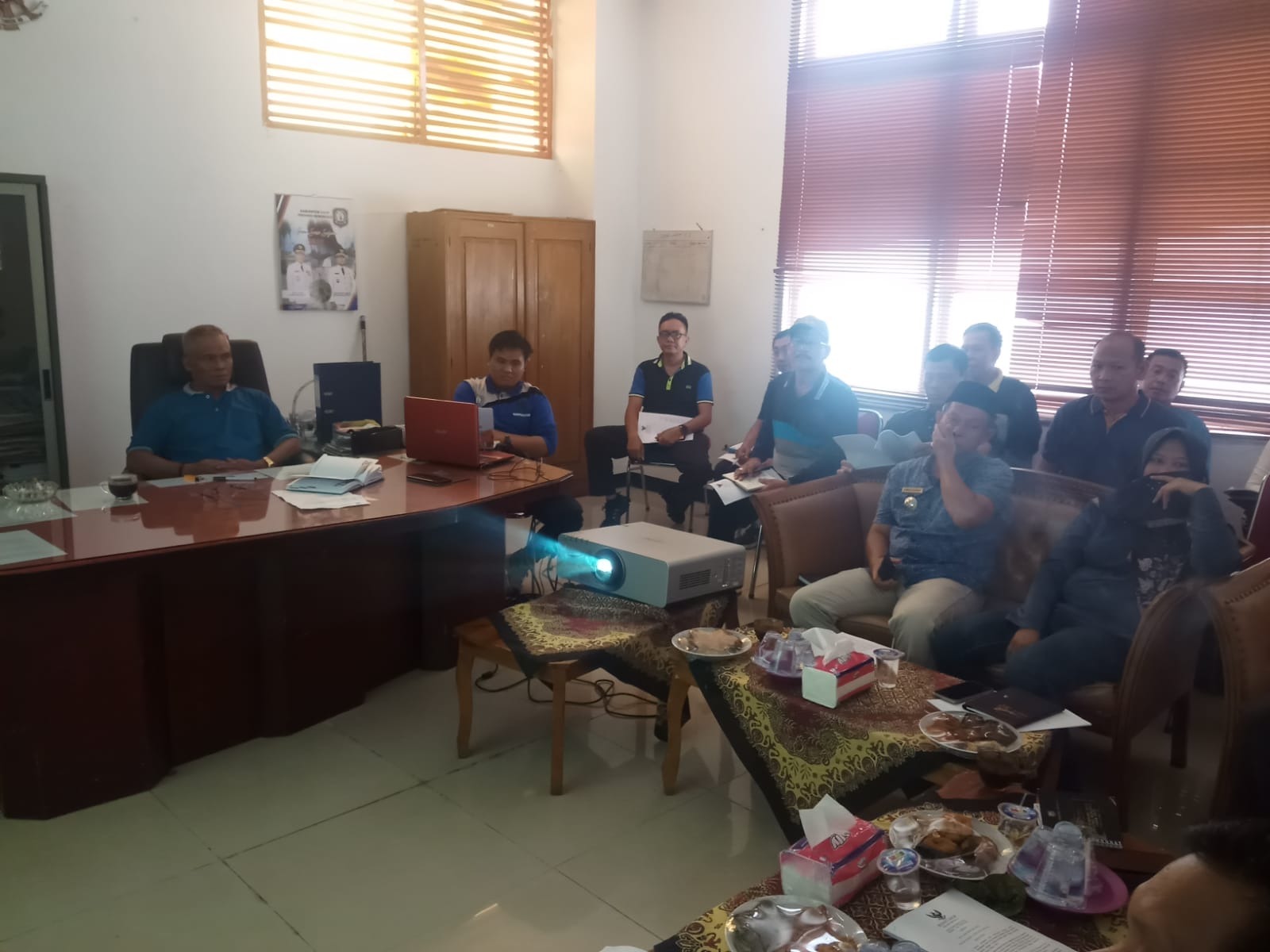 Rapat desa persiapan