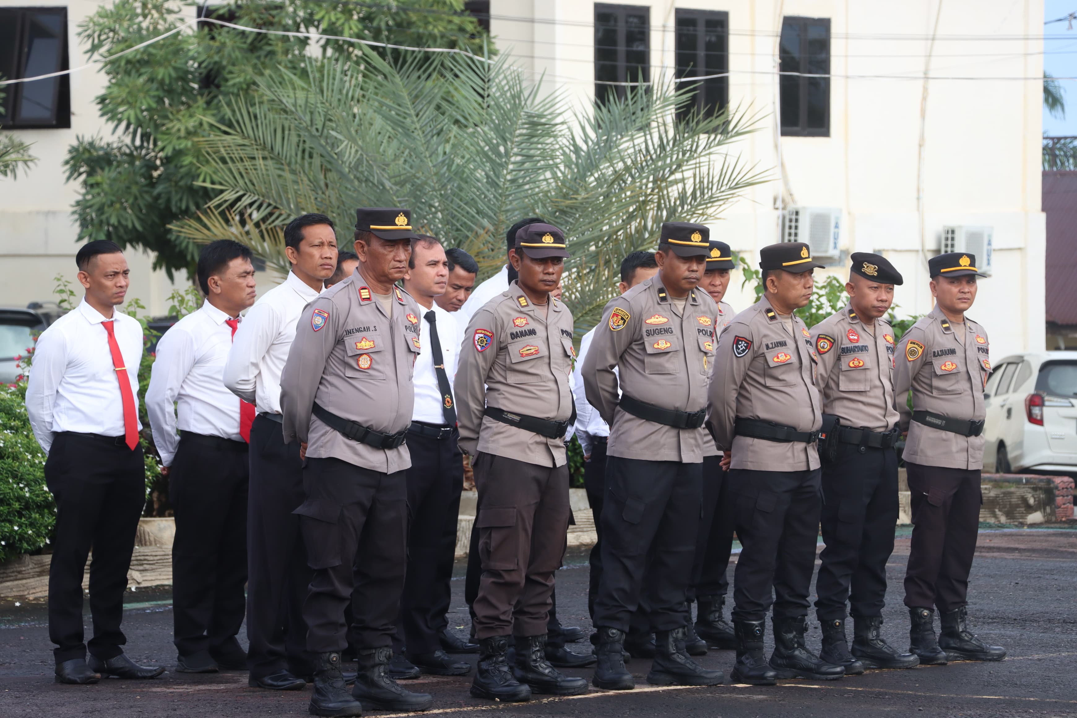 Peserta upacara
