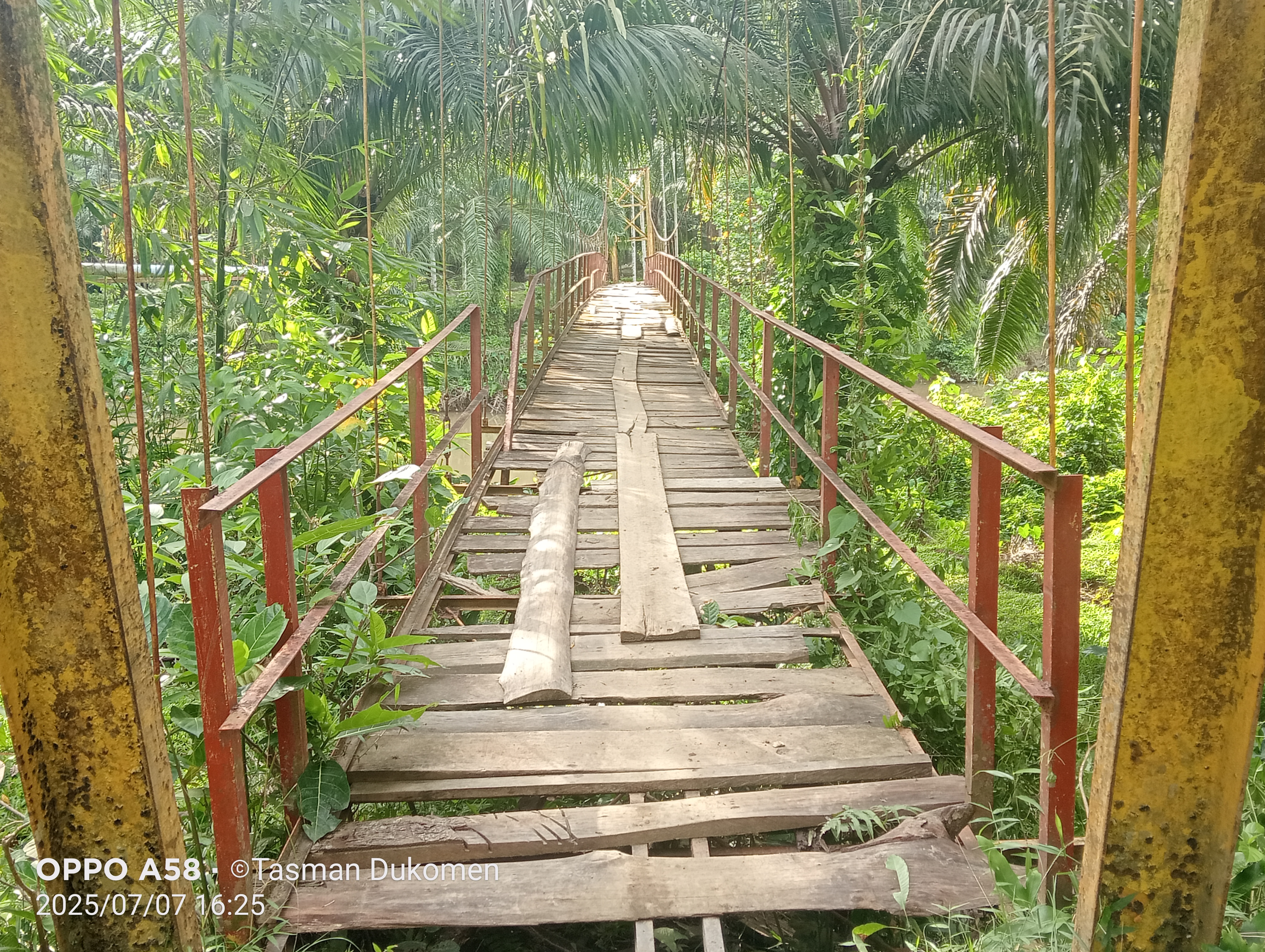 Poto jembatan ganting
