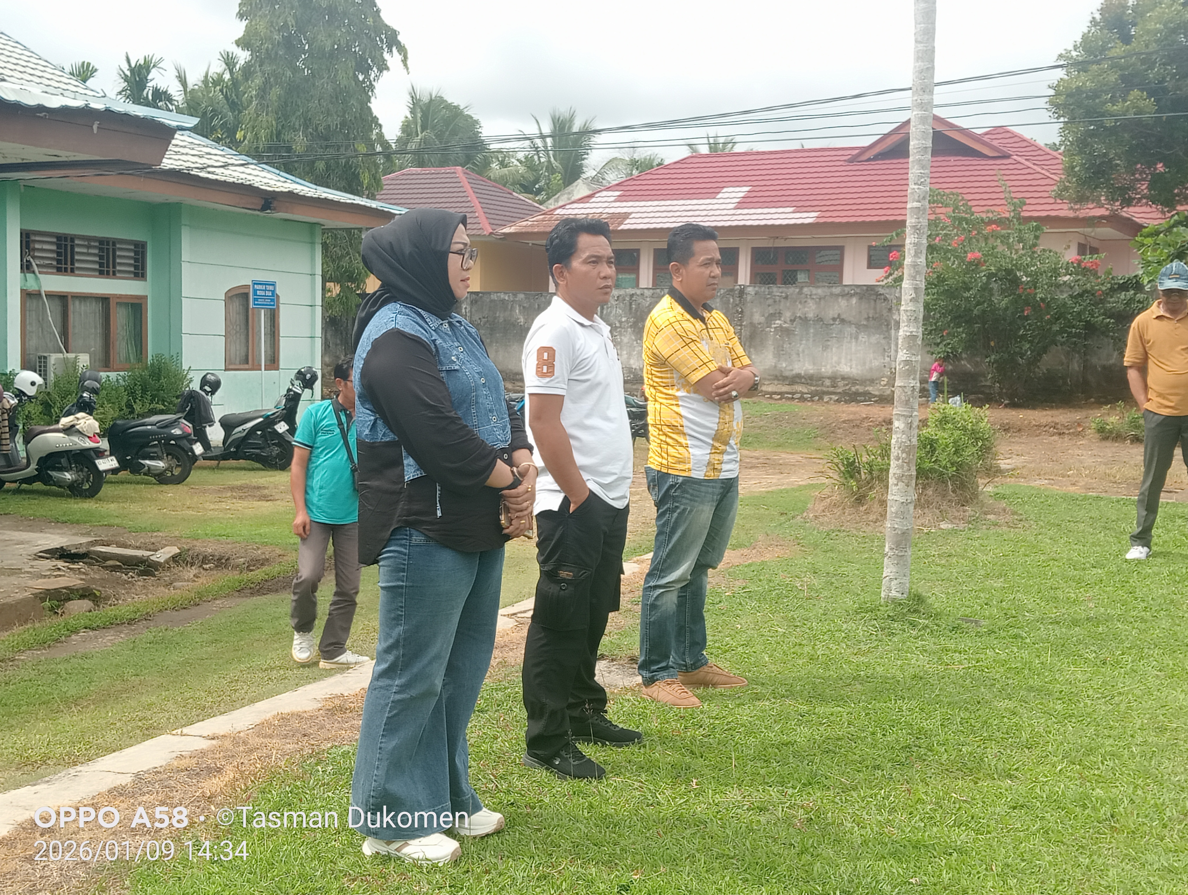 Poto kepaladinas dan sek bersama kabid