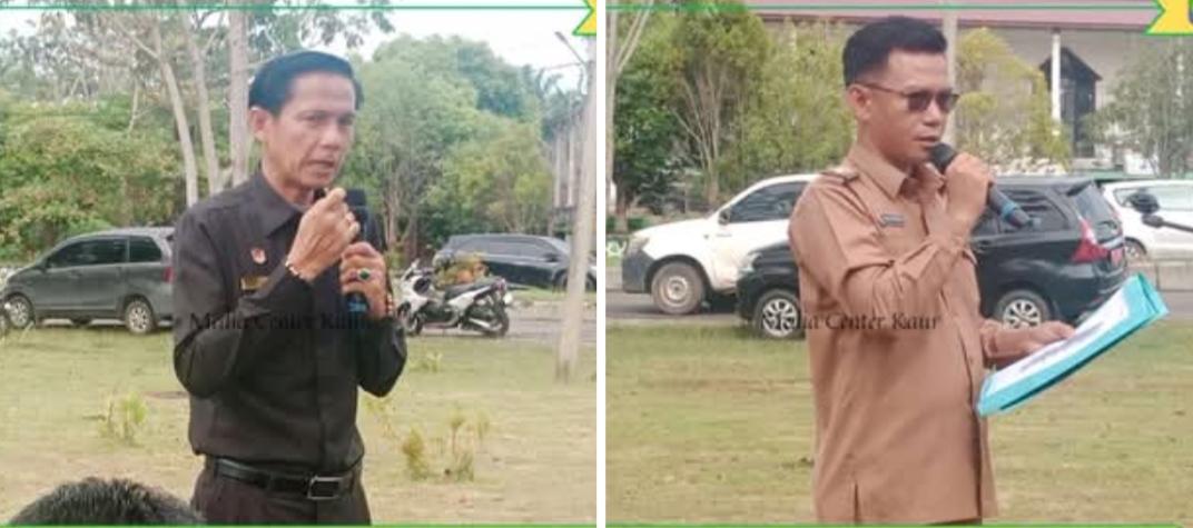 Poto bupati dan kepala dinas pertanian