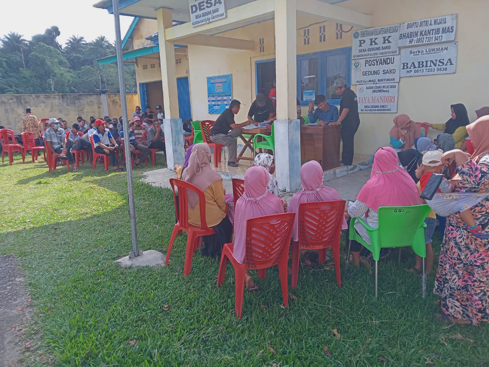 Balai Desa Gedung Sako I Kecamatan Kaur Selatan Kabupaten Kaur