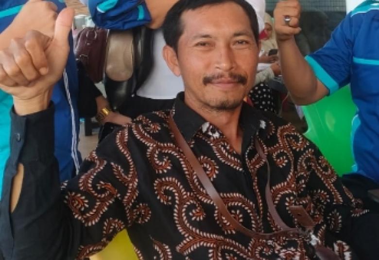 Anggota LSM Lippan Jaya, yayan